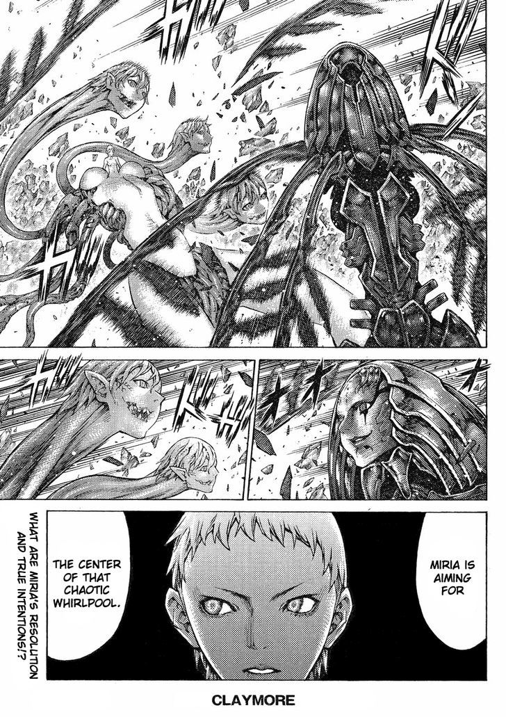 Claymore - Vol.22 Chapter 123 : The Elegant's Wing