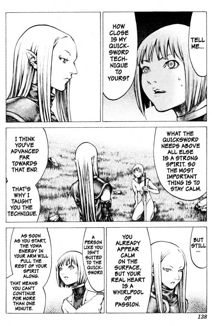 Claymore - Vol.7 Chapter 38 : Fit For Battle, Part 2