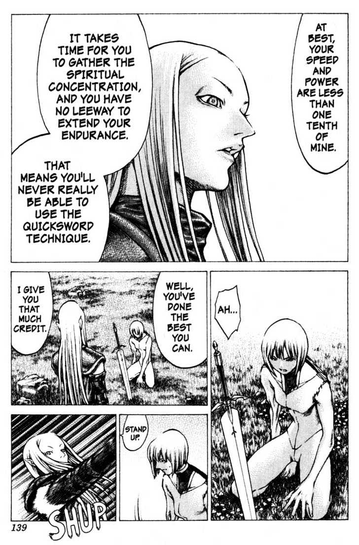 Claymore - Vol.7 Chapter 38 : Fit For Battle, Part 2