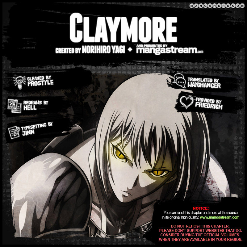 Claymore - Vol.23 Chapter 138 : Exposed Face