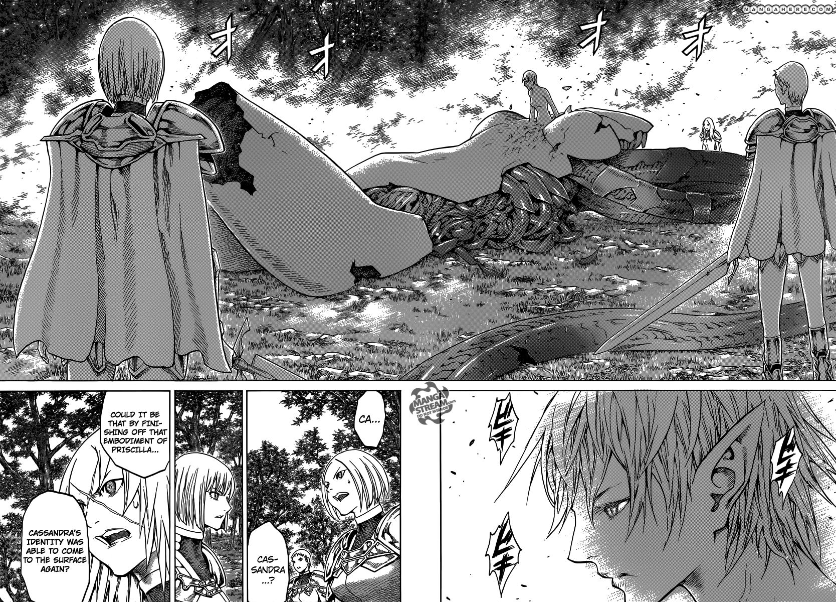 Claymore - Vol.23 Chapter 138 : Exposed Face