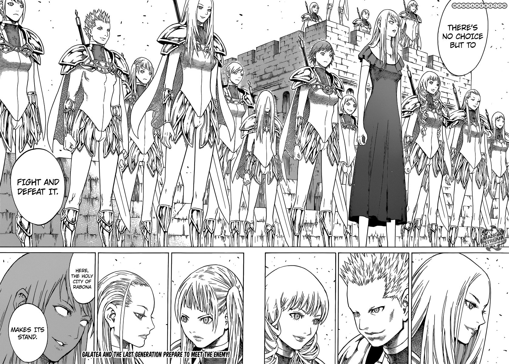 Claymore - Vol.23 Chapter 138 : Exposed Face