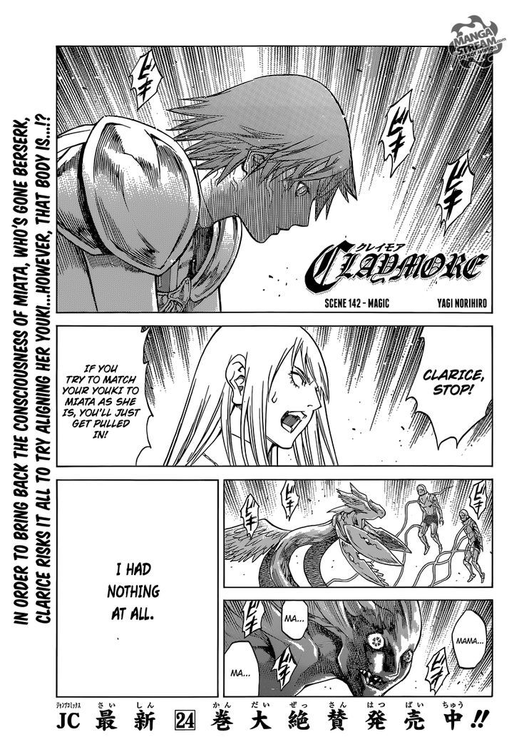 Claymore - Vol.24 Chapter 142 : Magic