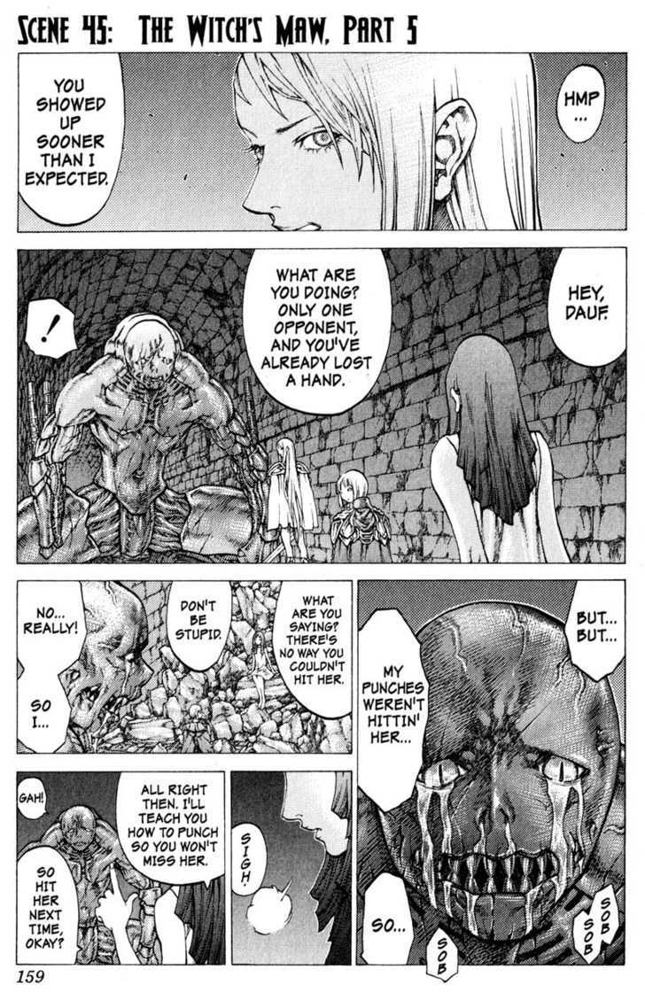 Claymore - Vol.8 Chapter 45 : The Witch's Maw, Part 5