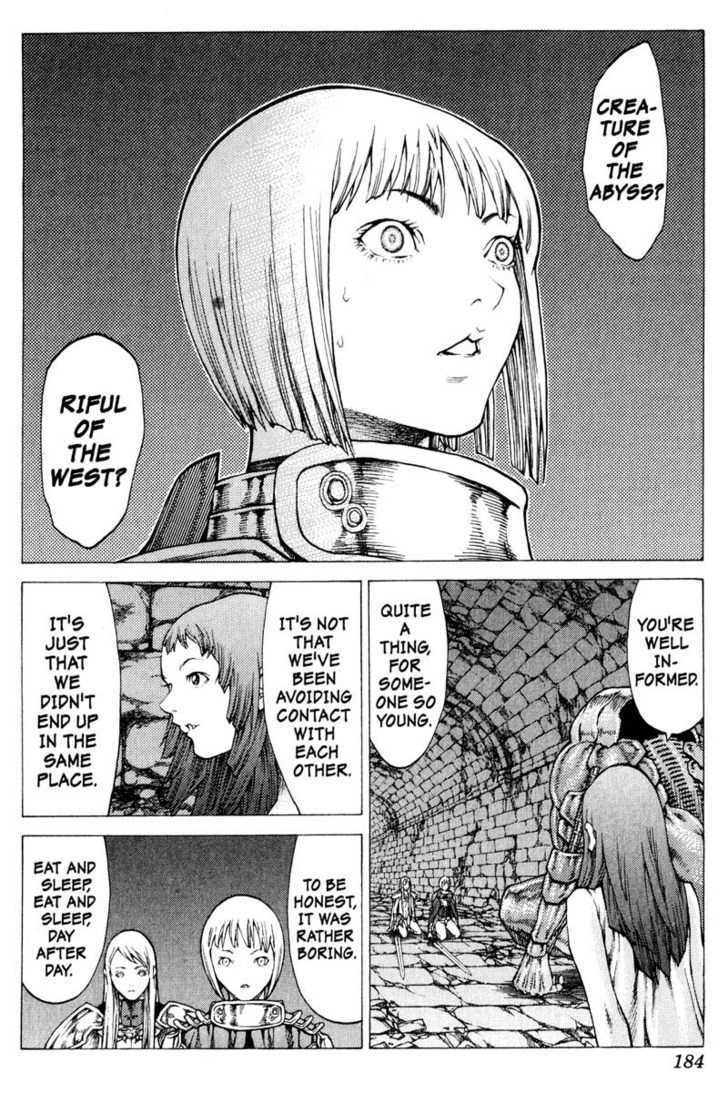 Claymore - Vol.8 Chapter 45 : The Witch's Maw, Part 5