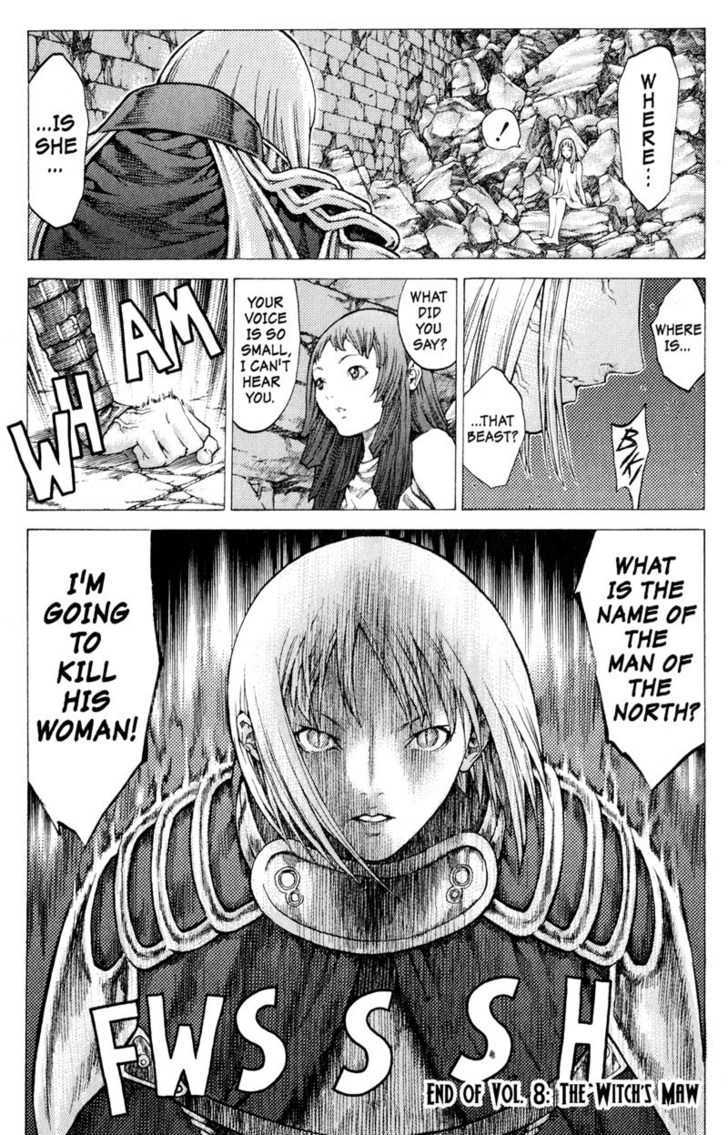 Claymore - Vol.8 Chapter 45 : The Witch's Maw, Part 5