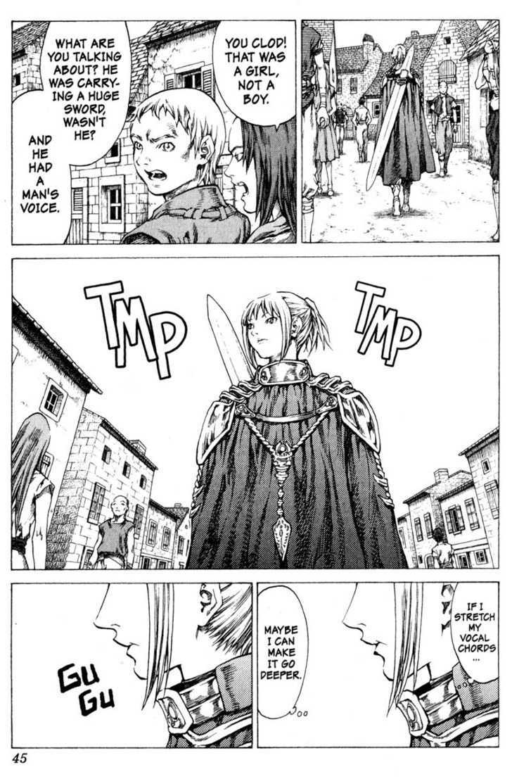 Claymore - Vol.8 Chapter 41 : The Witch's Maw, Part 1