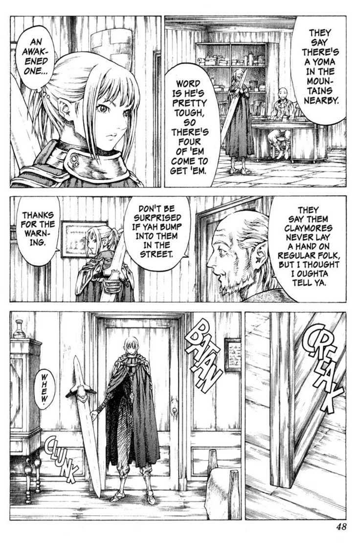 Claymore - Vol.8 Chapter 41 : The Witch's Maw, Part 1