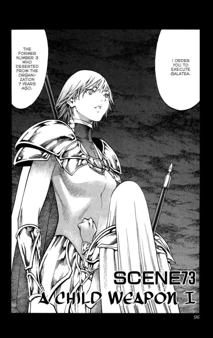 Claymore - Vol.13 Chapter 73 : A Child Weapon