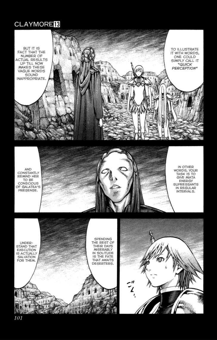 Claymore - Vol.13 Chapter 73 : A Child Weapon