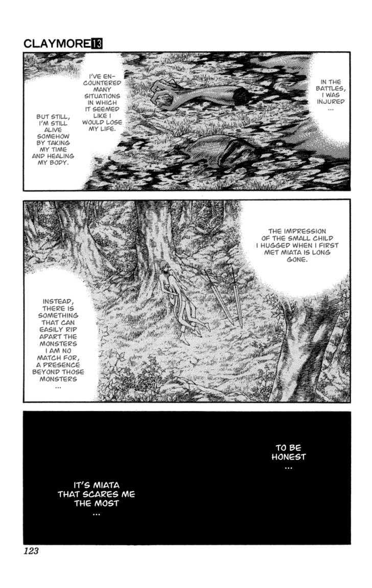 Claymore - Vol.13 Chapter 73 : A Child Weapon