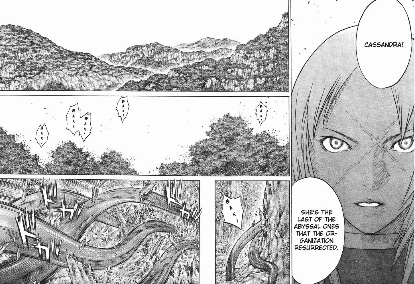 Claymore - Vol.24 Chapter 132 : Those Free To Loiter