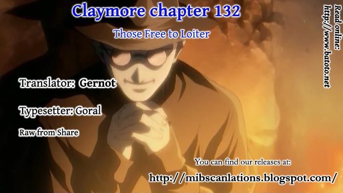 Claymore - Vol.24 Chapter 132 : Those Free To Loiter