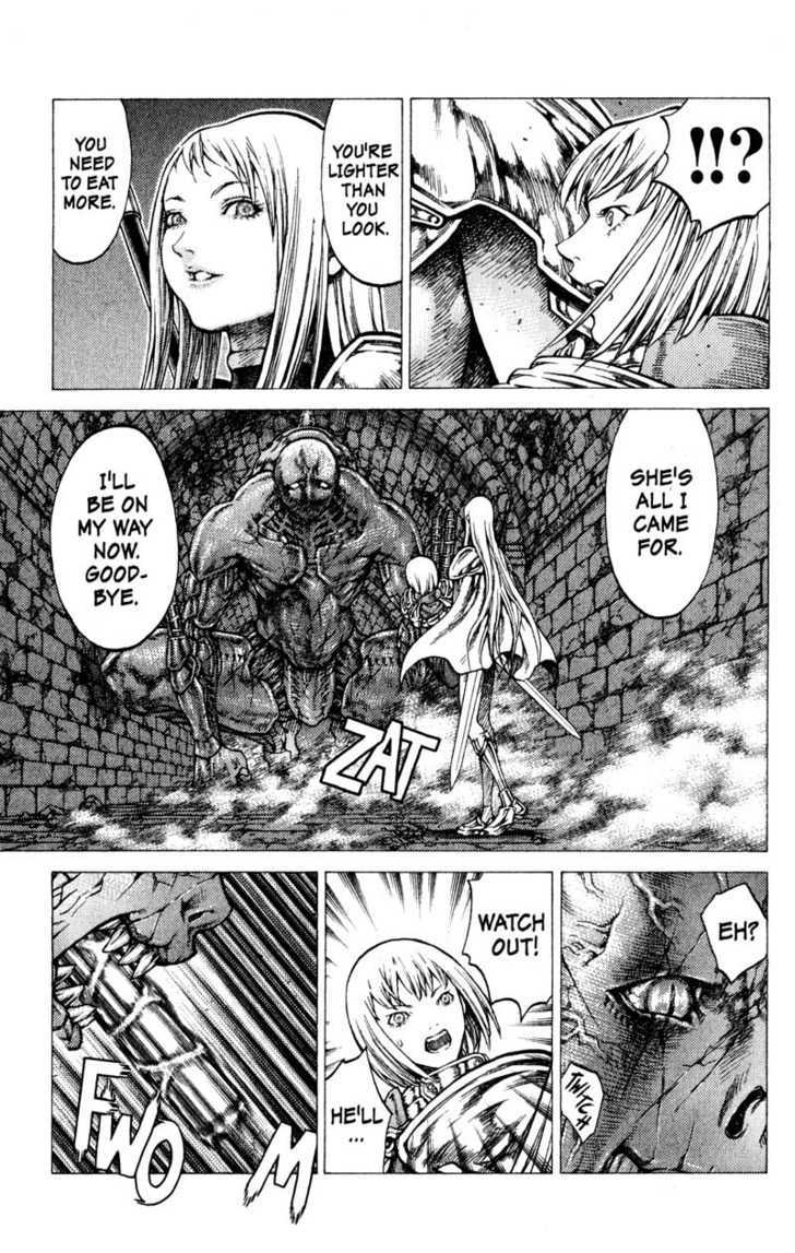 Claymore - Vol.8 Chapter 44 : The Witch's Maw, Part 4