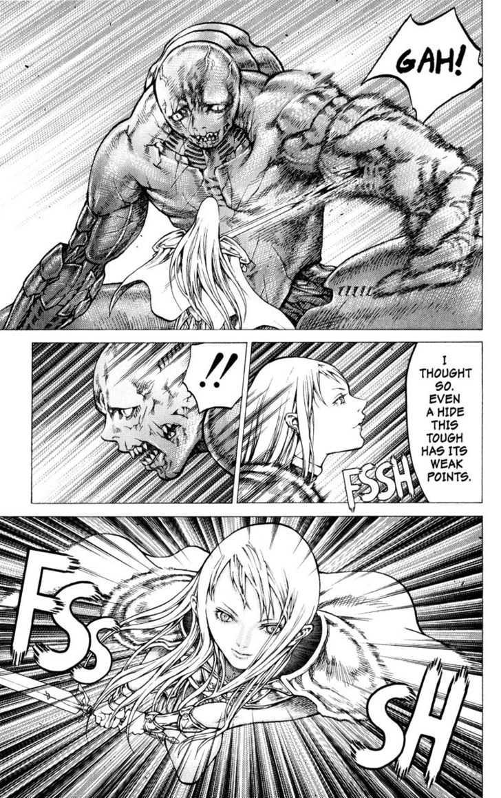 Claymore - Vol.8 Chapter 44 : The Witch's Maw, Part 4