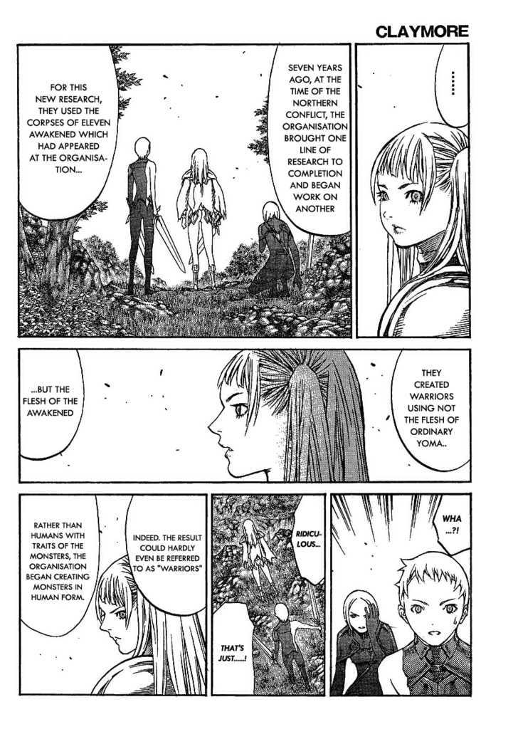 Claymore - Vol.16 Chapter 88 : Blind Hunters