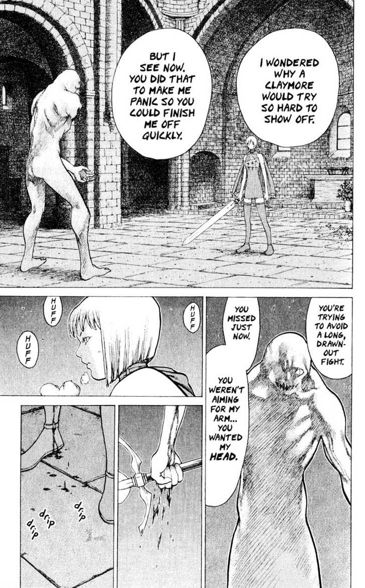 Claymore - Vol.3 Chapter 10 : Darkness In Paradise, Part 6