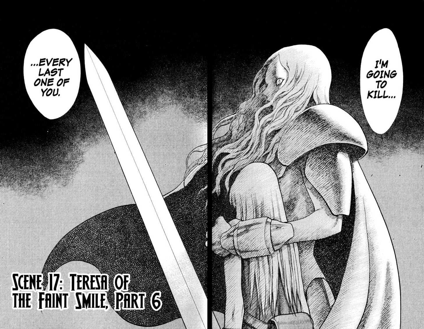 Claymore - Vol.4 Chapter 17 : Teresa Of The Faint Smile, Part 6