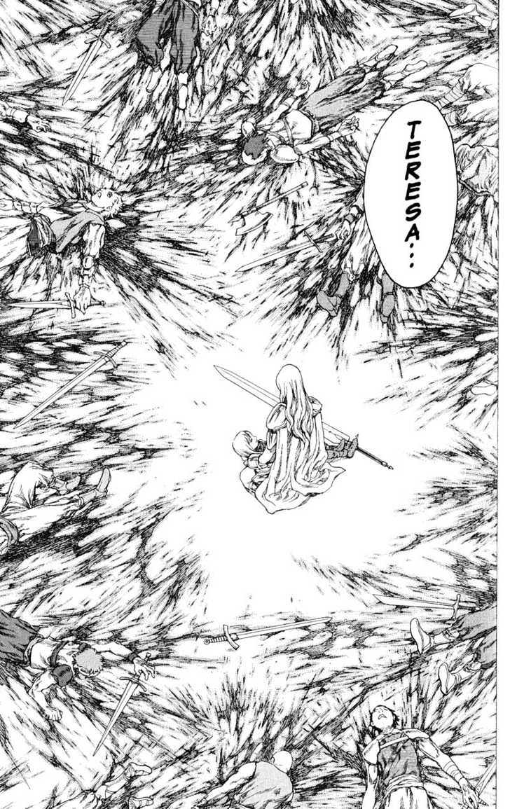 Claymore - Vol.4 Chapter 17 : Teresa Of The Faint Smile, Part 6