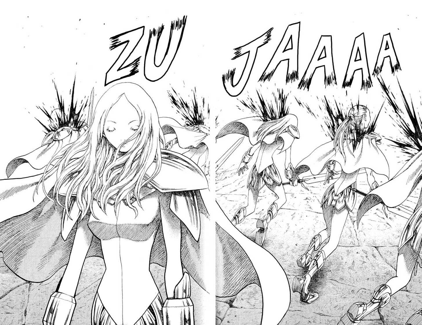 Claymore - Vol.4 Chapter 17 : Teresa Of The Faint Smile, Part 6