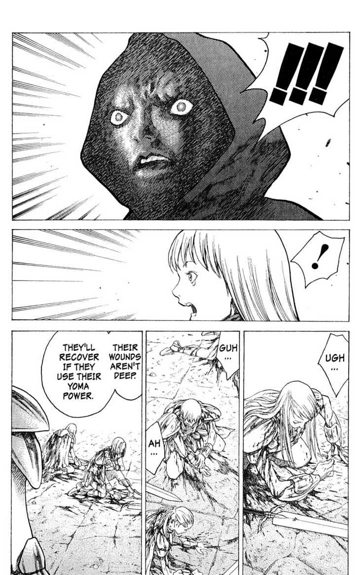 Claymore - Vol.4 Chapter 17 : Teresa Of The Faint Smile, Part 6