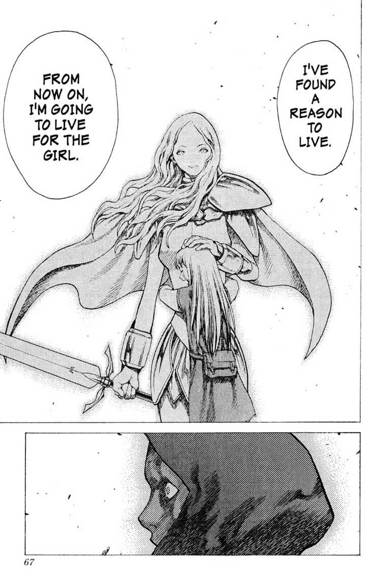 Claymore - Vol.4 Chapter 17 : Teresa Of The Faint Smile, Part 6