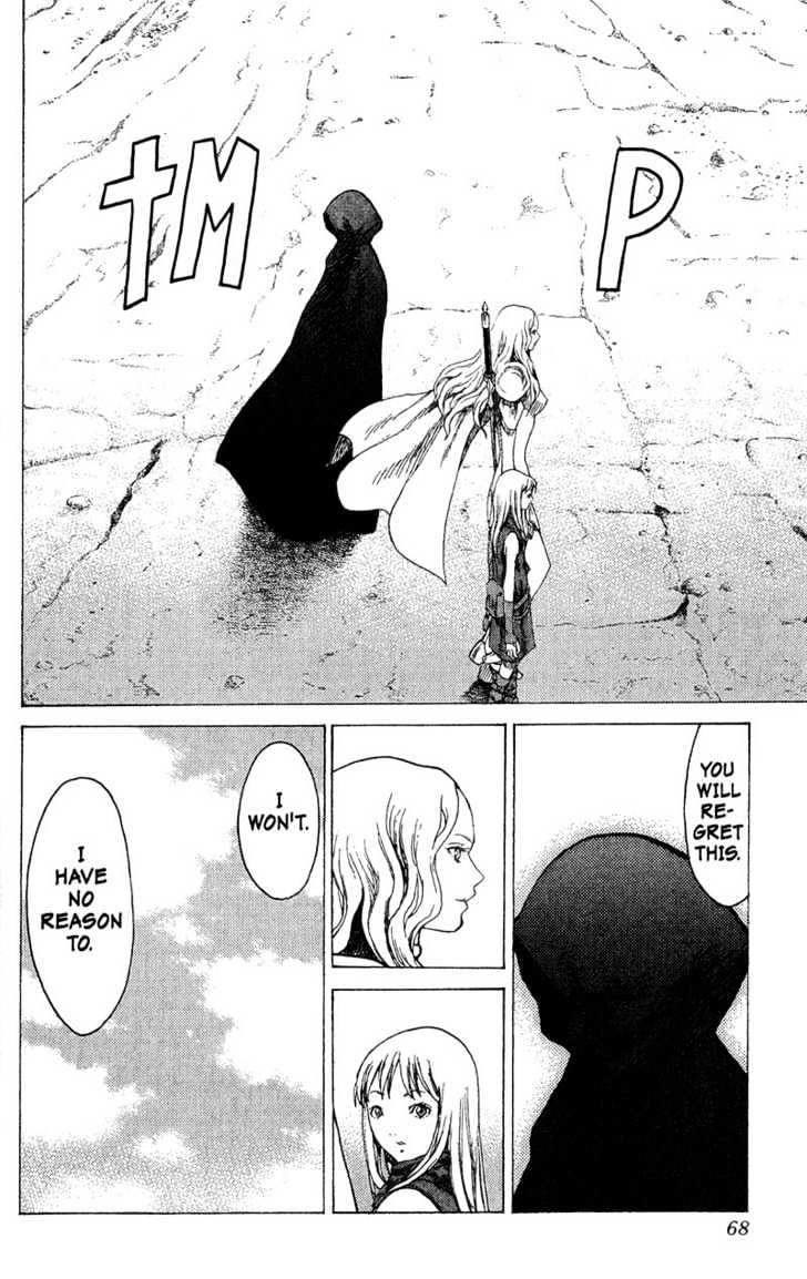 Claymore - Vol.4 Chapter 17 : Teresa Of The Faint Smile, Part 6