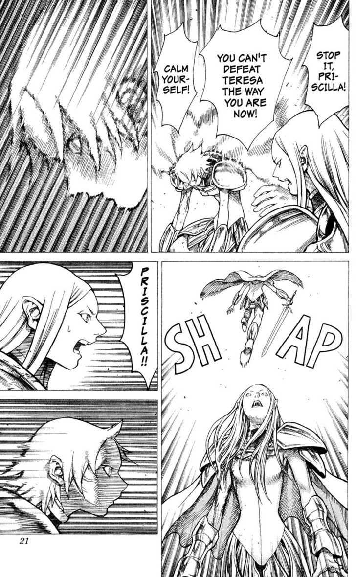 Claymore - Vol.5 Chapter 22 : Marked For Death, Part 5