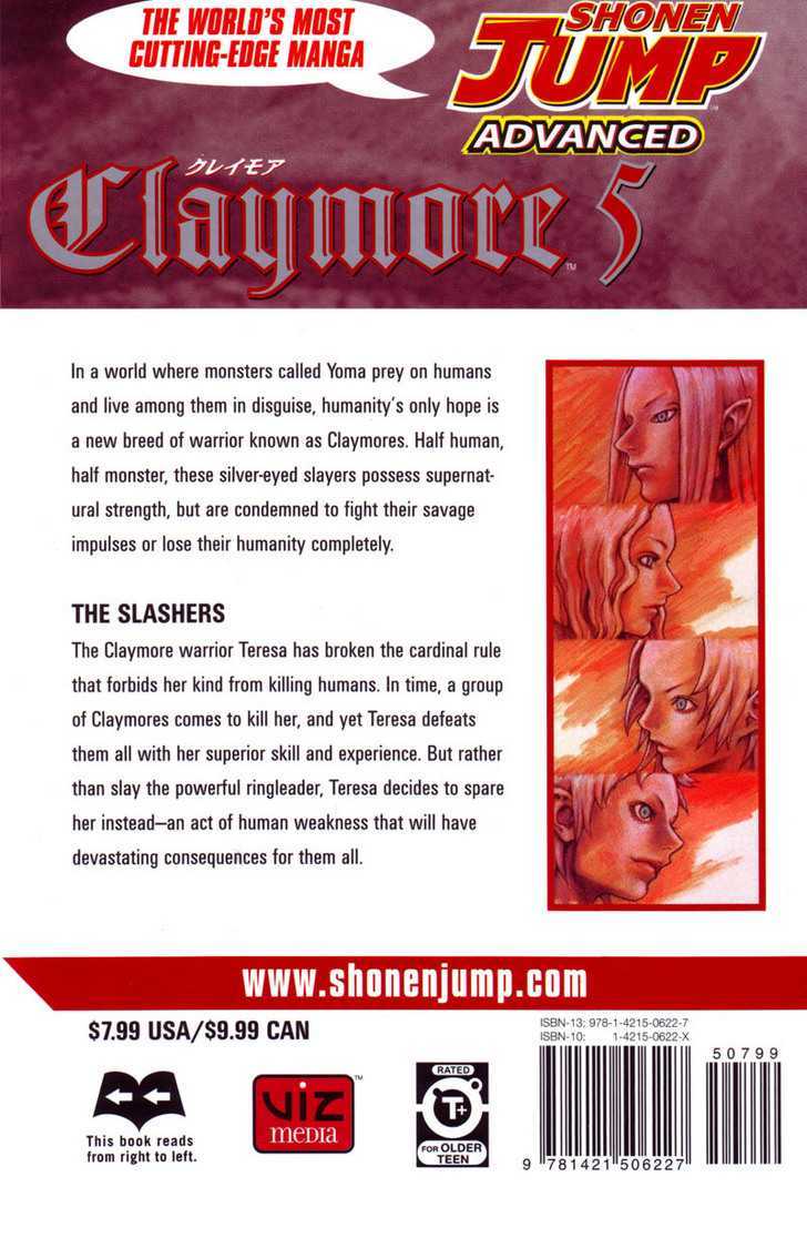 Claymore - Vol.5 Chapter 22 : Marked For Death, Part 5