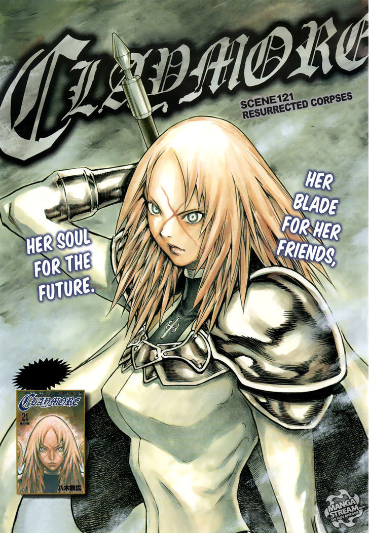 Claymore - Vol.22 Chapter 121 : Resurrected Corpses