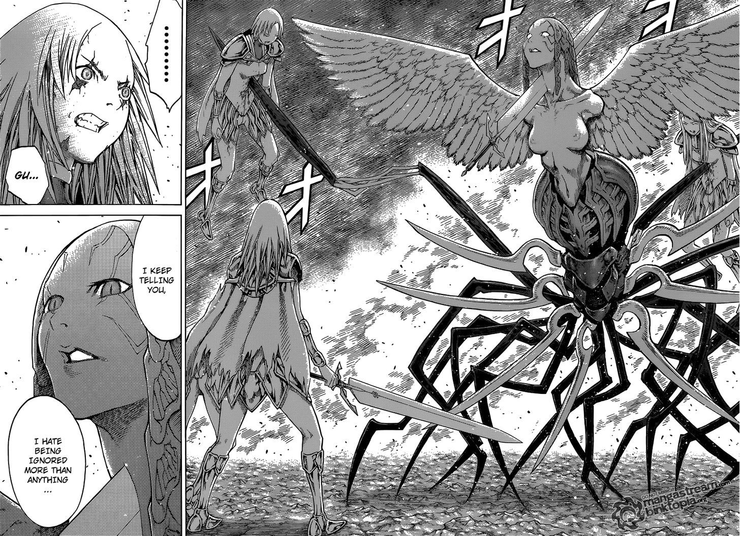 Claymore - Vol.22 Chapter 121 : Resurrected Corpses