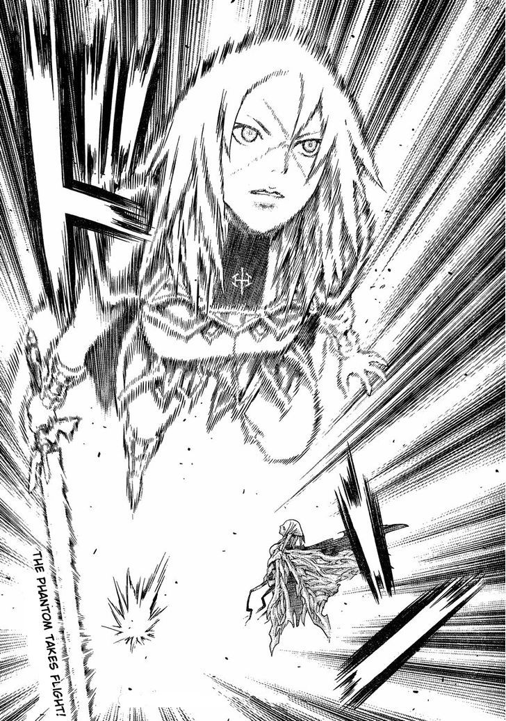 Claymore - Vol.22 Chapter 124 : The Warrior's Wings