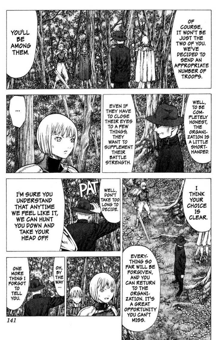 Claymore - Vol.9 Chapter 50 : The Battle Of The North, Part 1