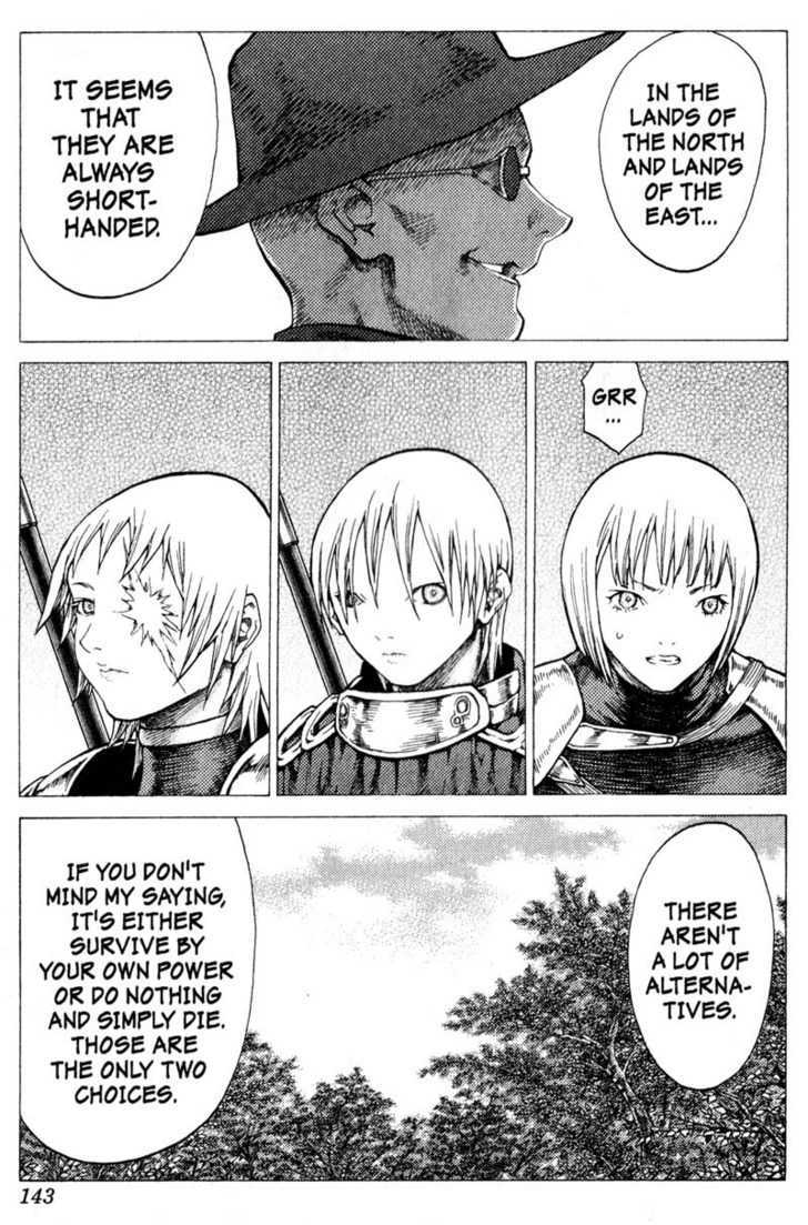 Claymore - Vol.9 Chapter 50 : The Battle Of The North, Part 1