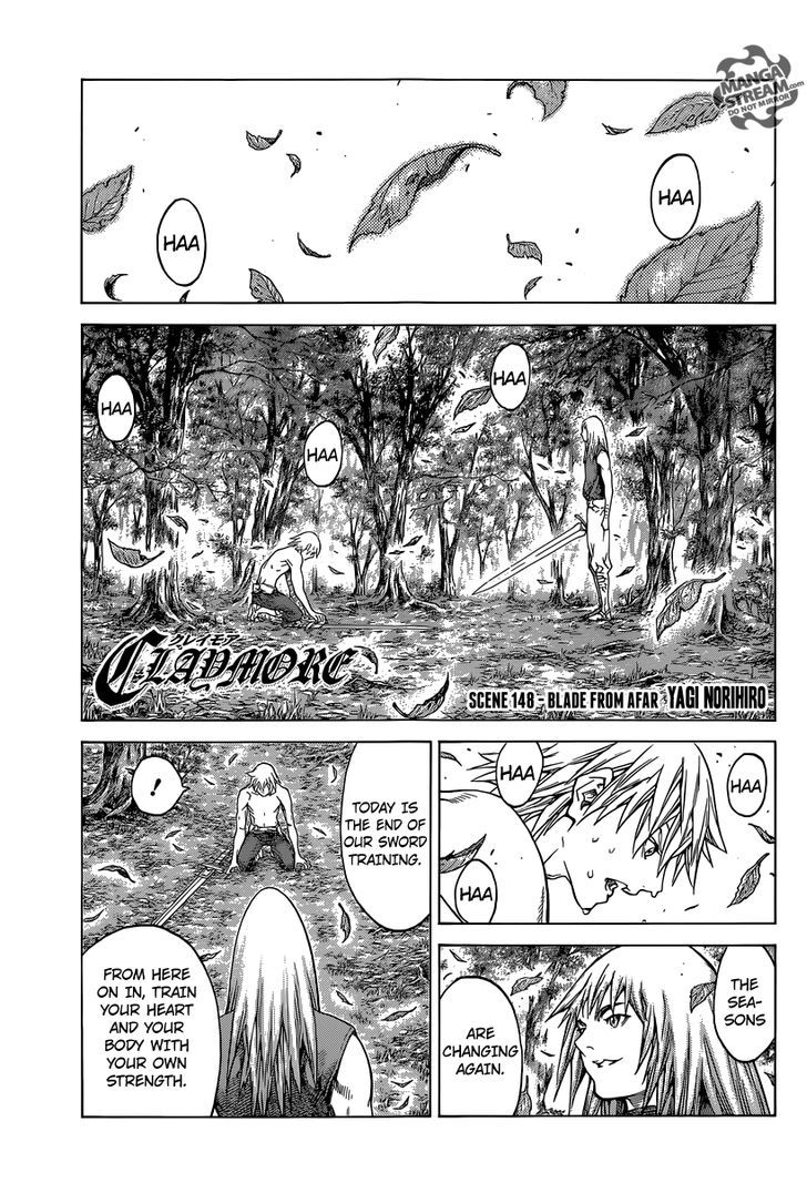 Claymore - Vol.24 Chapter 148 : Blade From Afar