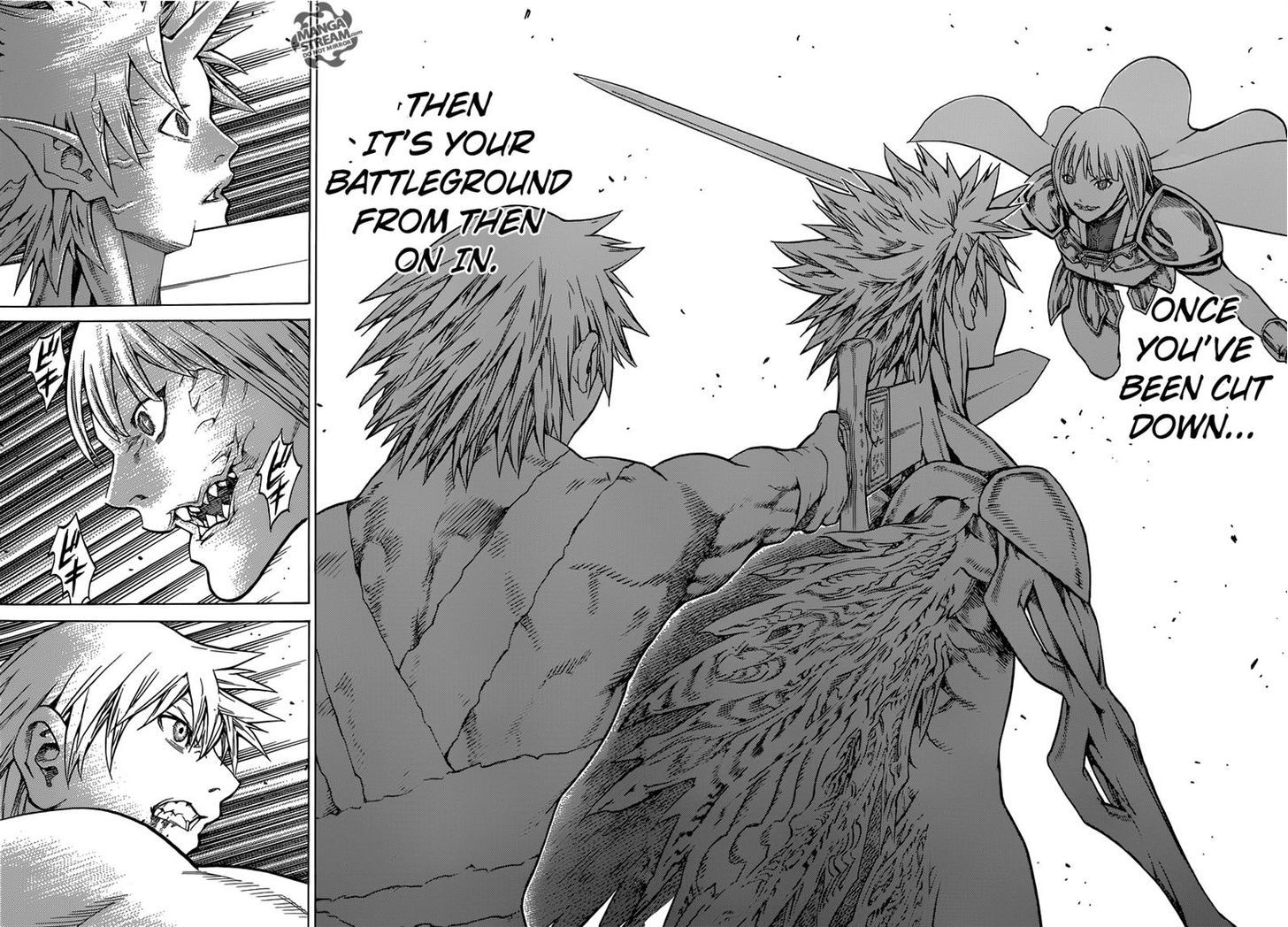 Claymore - Vol.24 Chapter 148 : Blade From Afar