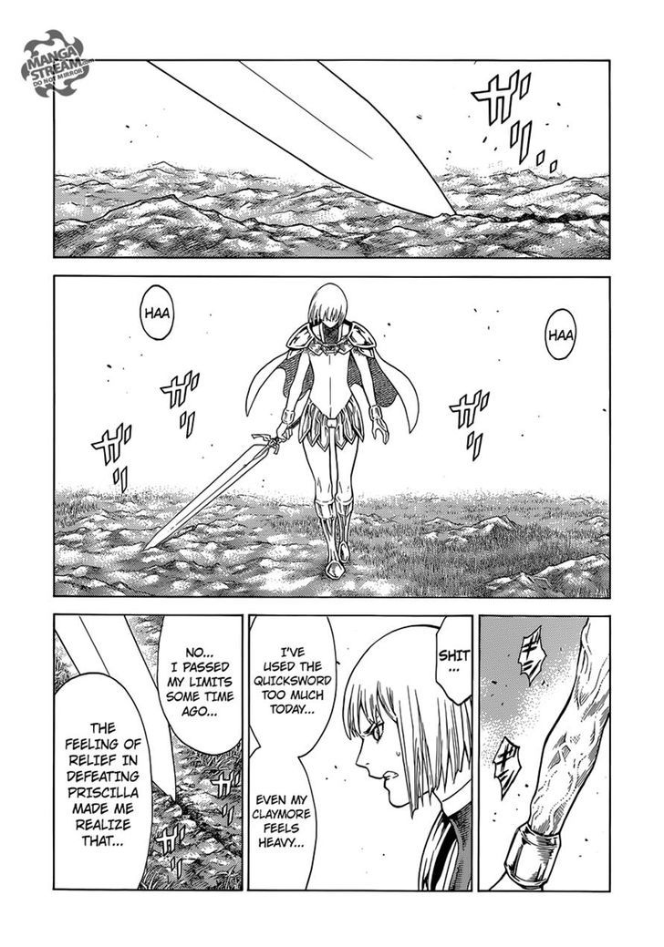 Claymore - Vol.24 Chapter 148 : Blade From Afar