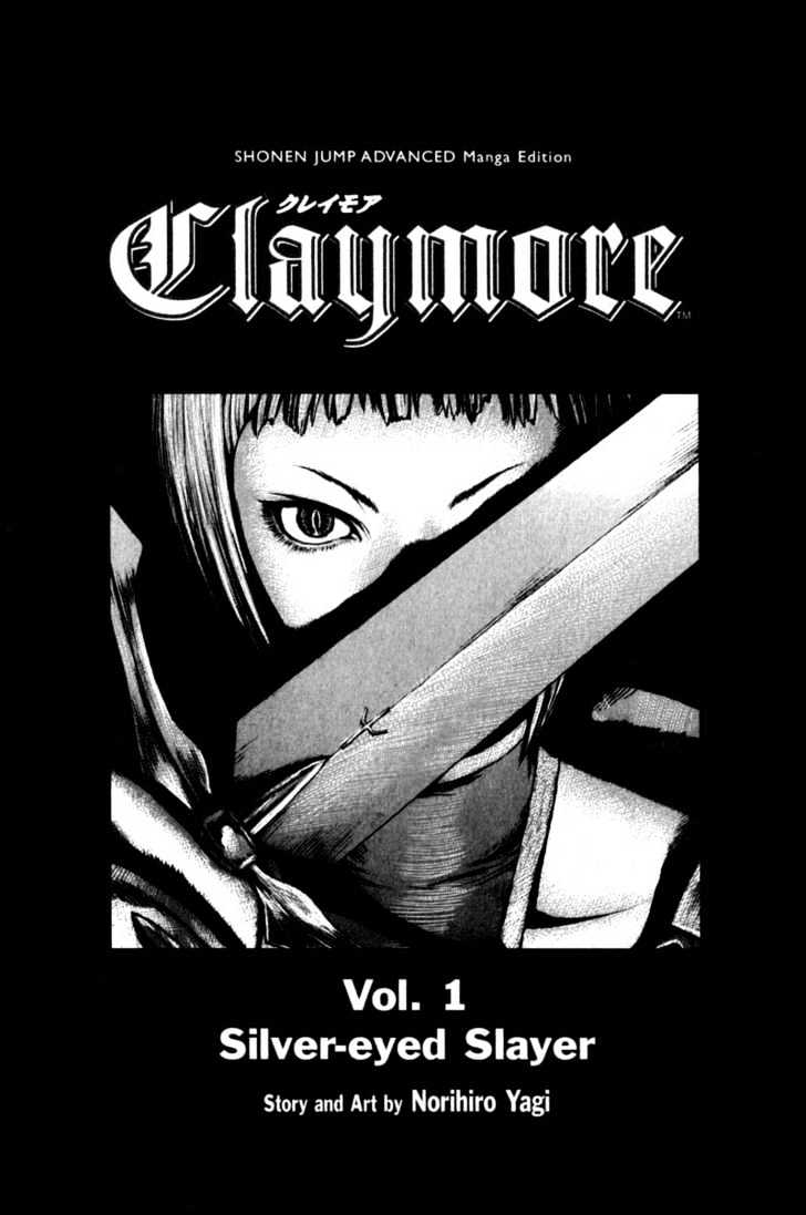 Claymore - Vol.1 Chapter 1 : The Silver-Eyed Killer