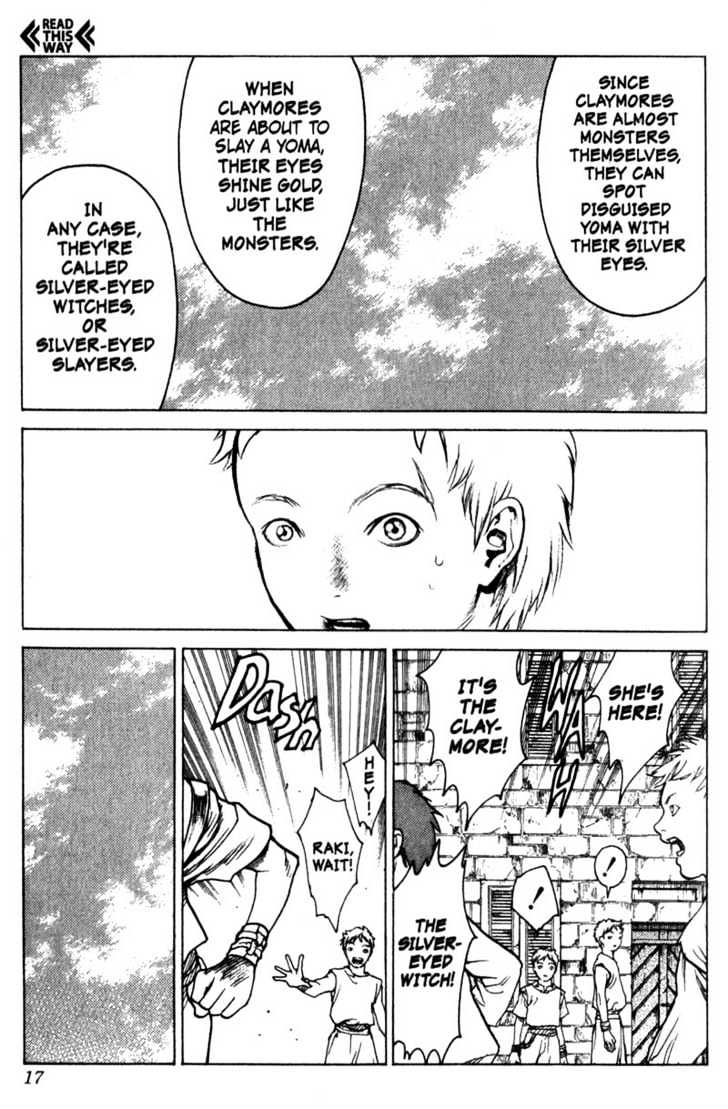 Claymore - Vol.1 Chapter 1 : The Silver-Eyed Killer