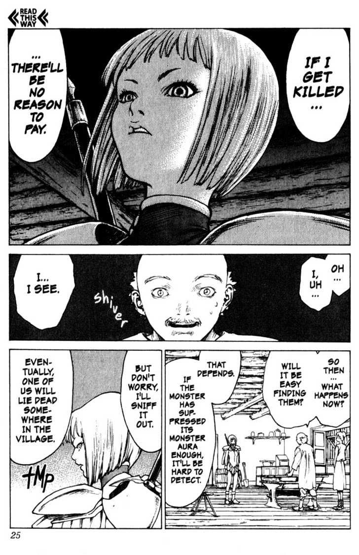 Claymore - Vol.1 Chapter 1 : The Silver-Eyed Killer