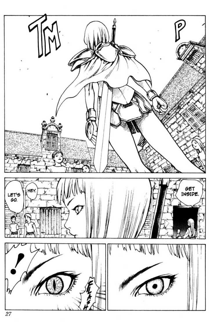 Claymore - Vol.1 Chapter 1 : The Silver-Eyed Killer