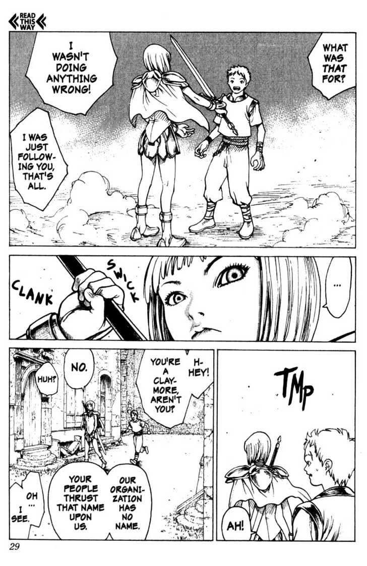 Claymore - Vol.1 Chapter 1 : The Silver-Eyed Killer