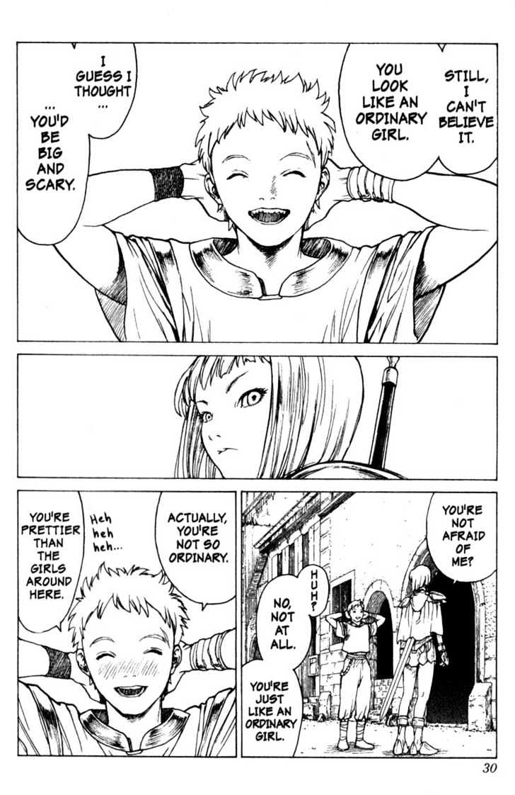 Claymore - Vol.1 Chapter 1 : The Silver-Eyed Killer