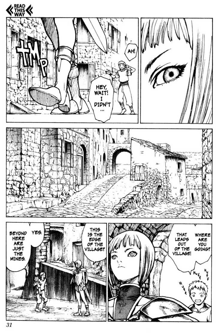 Claymore - Vol.1 Chapter 1 : The Silver-Eyed Killer