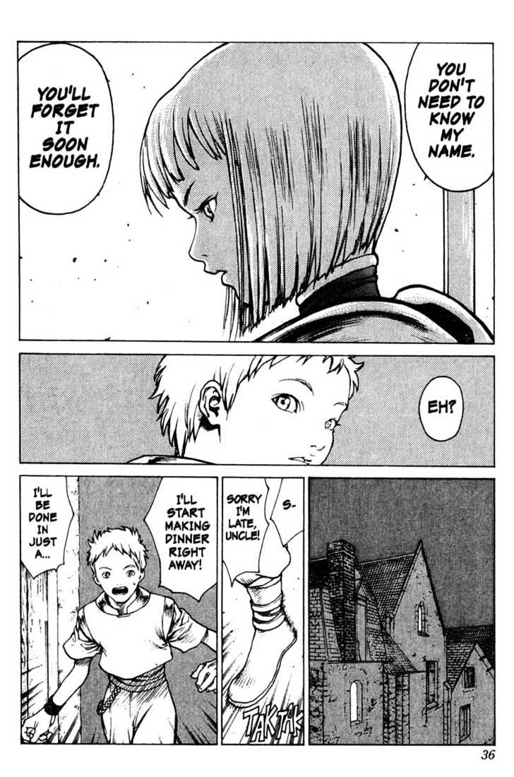 Claymore - Vol.1 Chapter 1 : The Silver-Eyed Killer