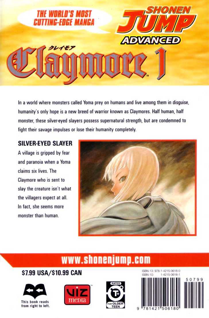 Claymore - Vol.1 Chapter 1 : The Silver-Eyed Killer