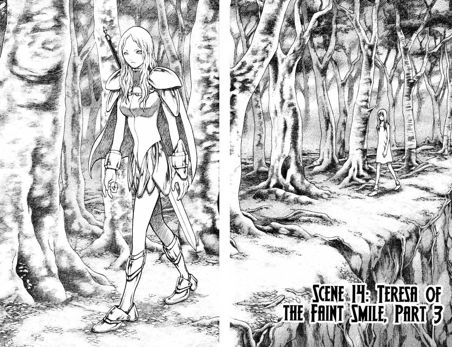 Claymore - Vol.3 Chapter 14 : Teresa Of The Faint Smile, Part 3