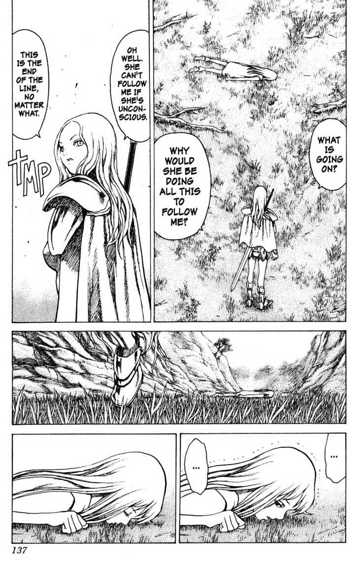 Claymore - Vol.3 Chapter 14 : Teresa Of The Faint Smile, Part 3