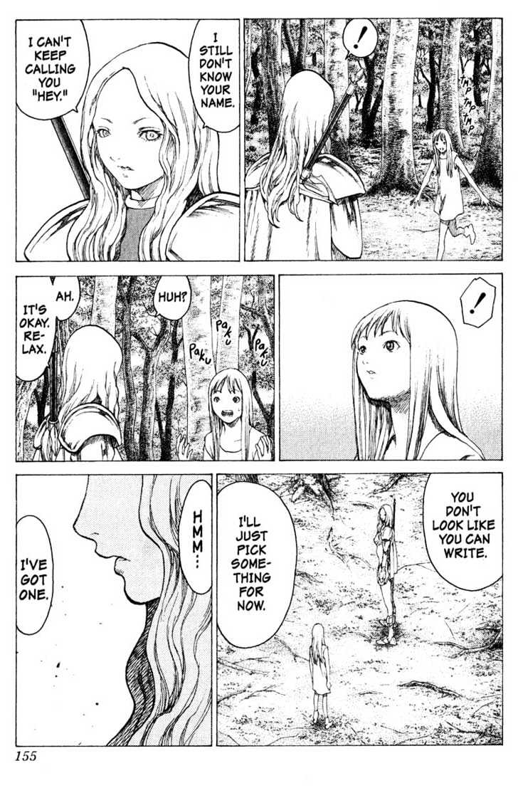 Claymore - Vol.3 Chapter 14 : Teresa Of The Faint Smile, Part 3