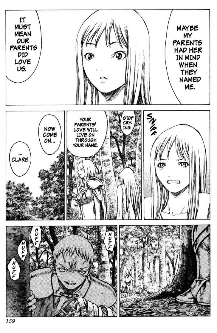 Claymore - Vol.3 Chapter 14 : Teresa Of The Faint Smile, Part 3